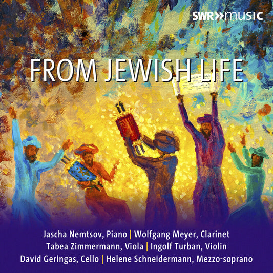the album cover for Achron / Bloch / Nemtsov - From Jewish Life