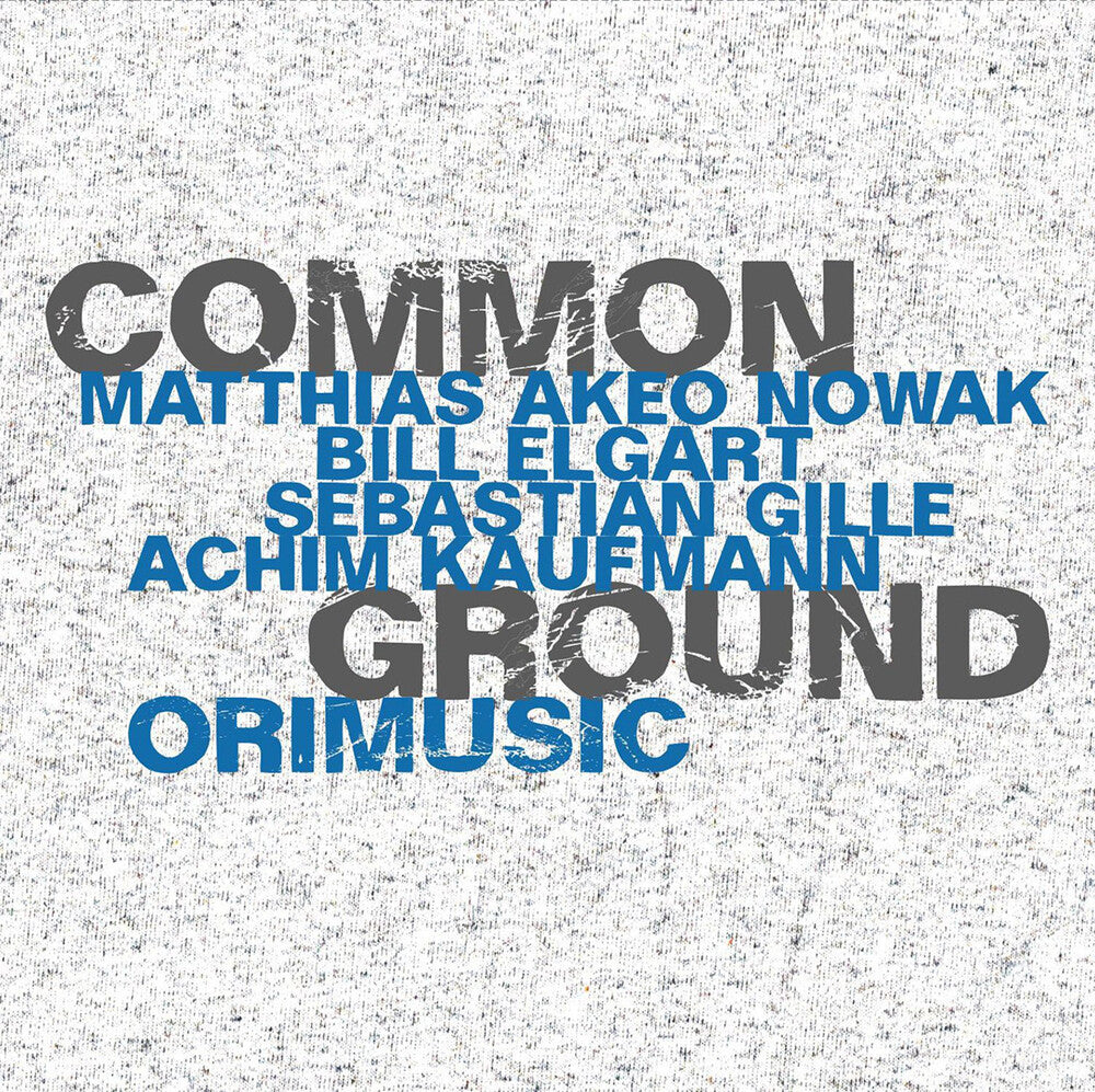 the album cover for Sebastian Gille  / Kaufmann;,Achim - Orimusic