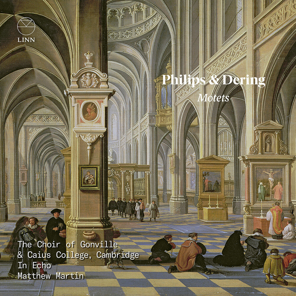 the album cover for Dering / Philips - Motets