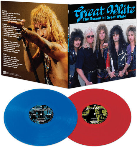 Great White - The Essential Great White [2LP Blue/Red] Vinyl Record