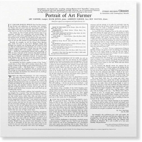 West Side Story (Contemporary Records Acoustic Sounds Series) Vinyl Record