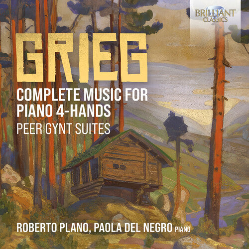 Grieg / Plano / Del Negro - Complete Music For Piano 4-hands Peer Gynt Suites - Music CD