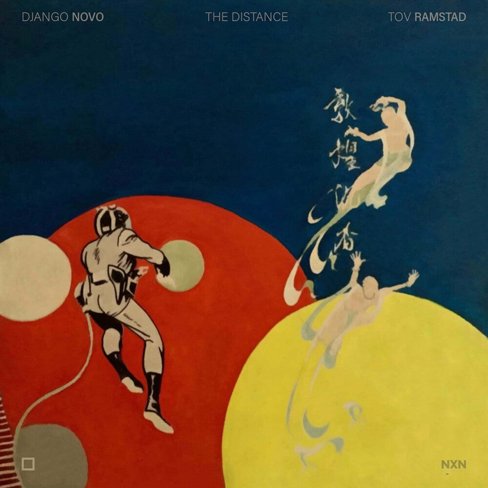 the album cover for Django Novo  / Ramstad,Tov - Distance