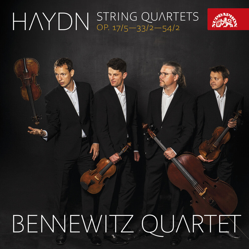 the album cover for Haydn / Bennewitz Quartet - String Quartets