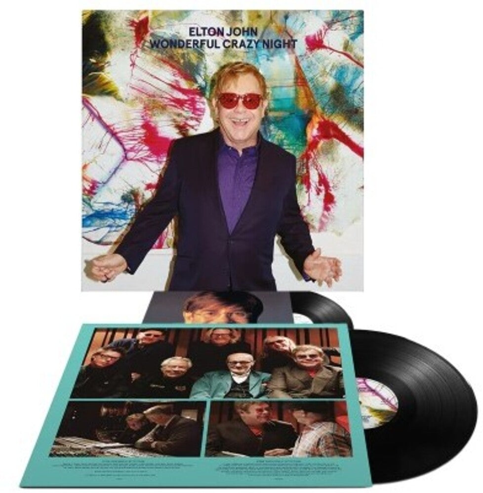 the album cover for Elton John - Wonderful Crazy Night [Remastered LP]