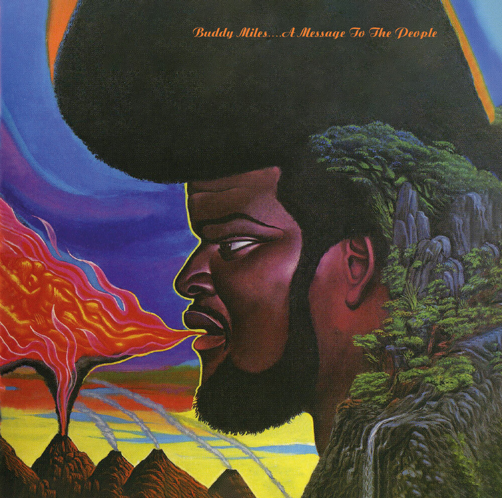 the album cover for Buddy Miles - Message To The People (Hol)