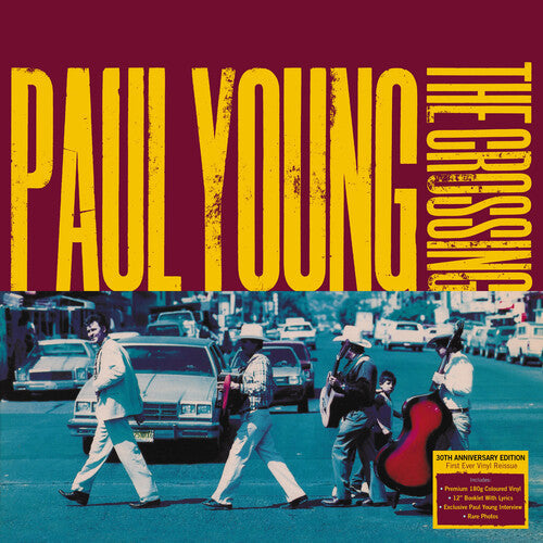 Paul Young - Crossing: 30th Anniversary Edition [180gm Turquoise Vinyl] Vinyl Record
