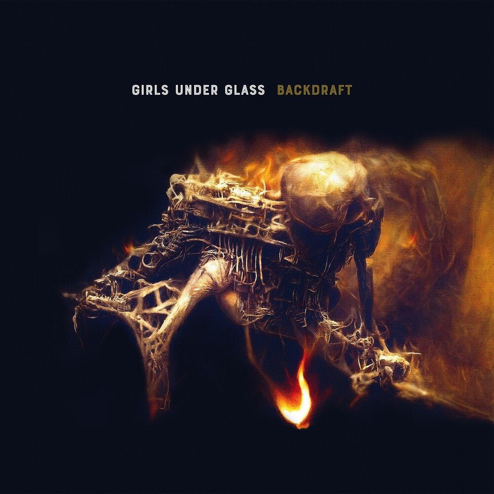 the album cover for Girls Under Glass - Backdraft [Digipak]