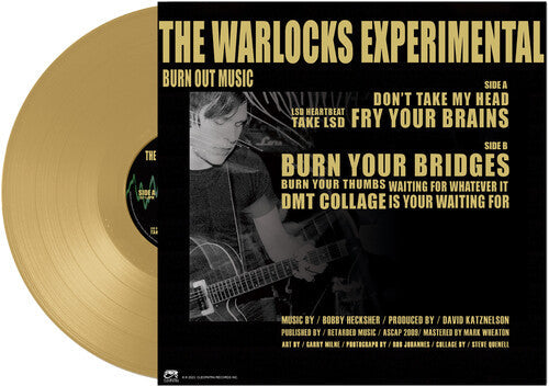 The Warlocks - Exp (experimental Burnout Music) - Gold Vinyl Record