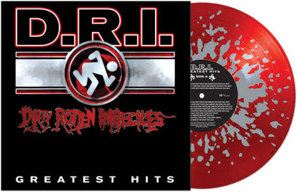 D.R.I. - Greatest Hits [Red/Silver Splatter] Vinyl Record