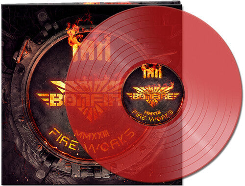 Bonfire - Fireworks Mmxxiii - Clear Red Vinyl Record