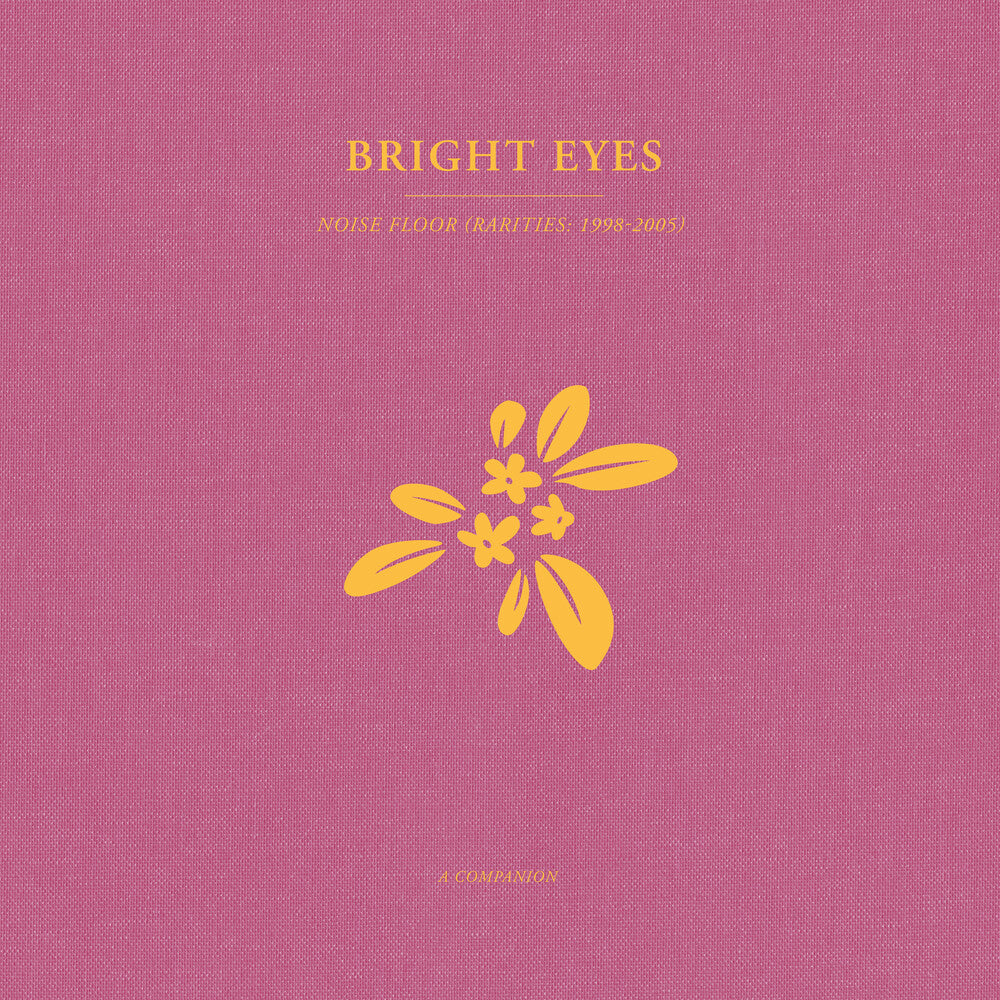 the album cover for Bright Eyes - Noise Floor: A Companion EP [Opaque Gold Vinyl]