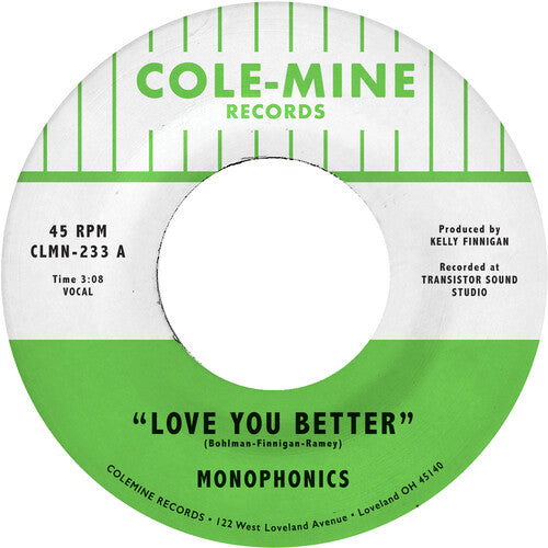 Monophonics / Finnigan,kelly - Love You Better / The Shape Of My Teardrops - Vinyl Record