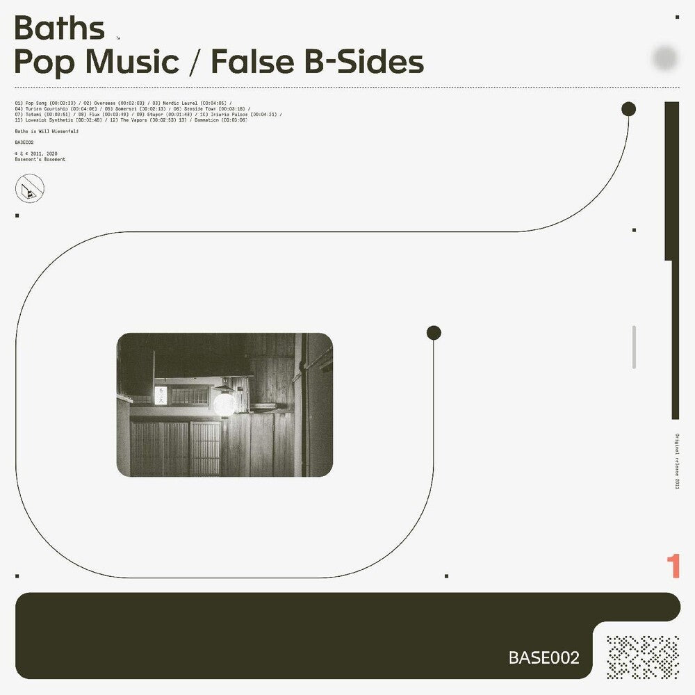 Baths - Pop Music / False B Sides [Colored Vinyl] (Crem) Vinyl Record