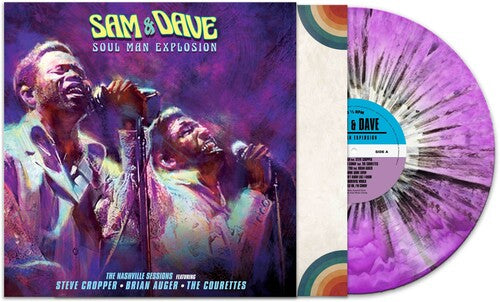 Sam & Dave - Soul Man Explosion [Purple Haze Splatter] Vinyl Record