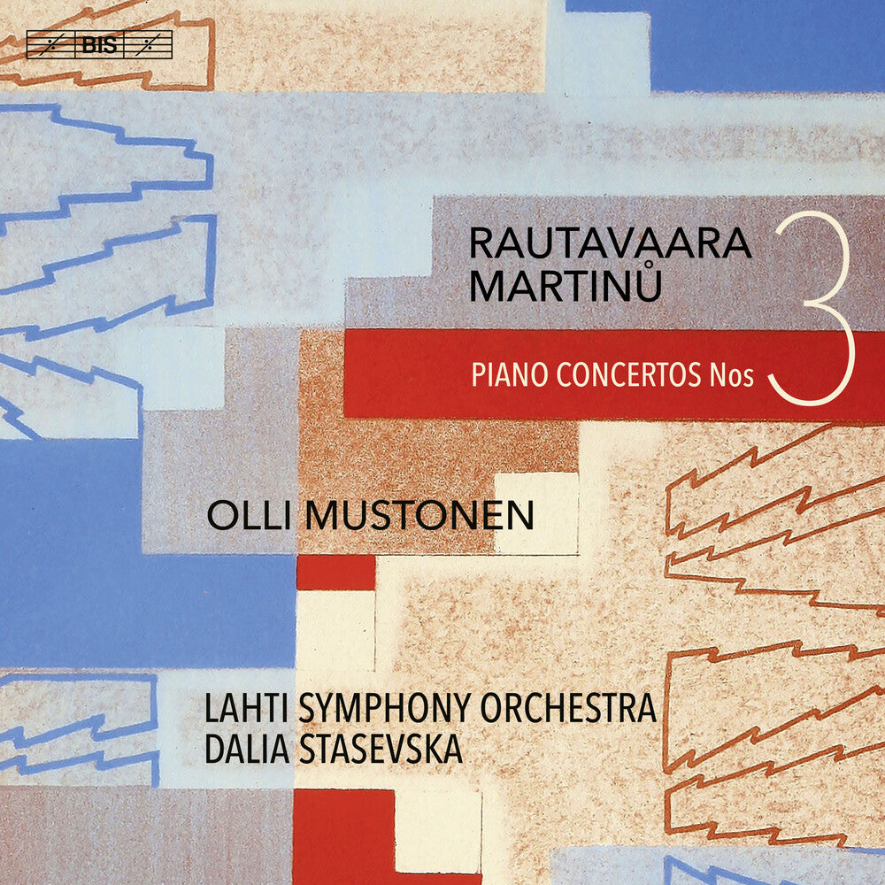 the album cover for Martinu / Rautavaara / Lahti Symphony Orchestra - Piano Concertos No. 3 (Hybr)