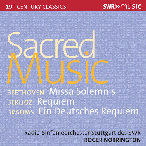 Beethoven / Berlioz / Brahms - Sacred Music - Music CD