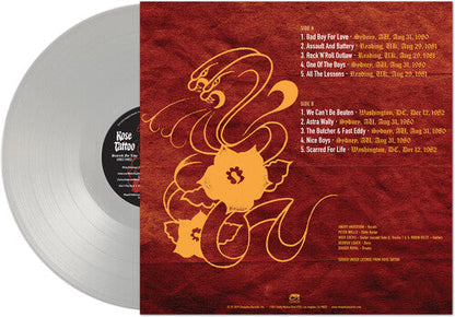 Rose Tattoo - Scarred For Life - Silver Vinyl Record