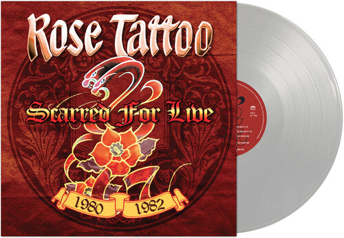 Rose Tattoo - Scarred For Life - Silver Vinyl Record