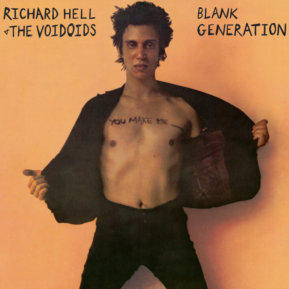 the album cover for Richard Hell - Blank Generation (Deluxe) [Deluxe] [Remastered]
