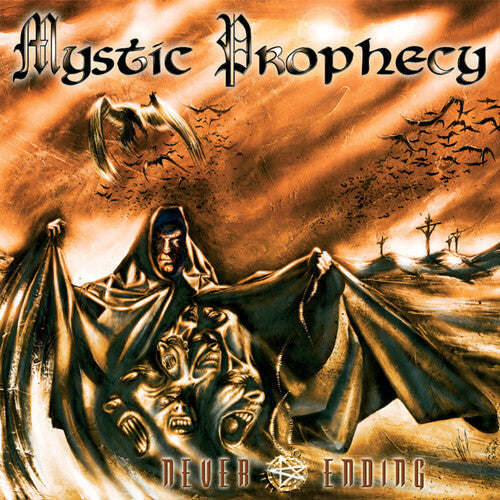 Mystic Prophecy - Never Ending - Gold Vinyl Record
