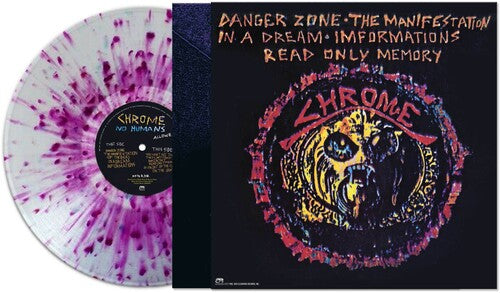 Chrome - No Humans Allowed [Purple/Clear Splatter] Vinyl Record