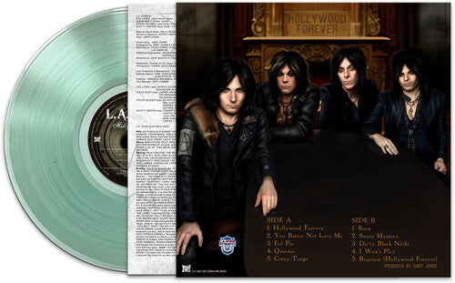L.A. Guns - Hollywood Forever - Coke Bottle Green Vinyl Record
