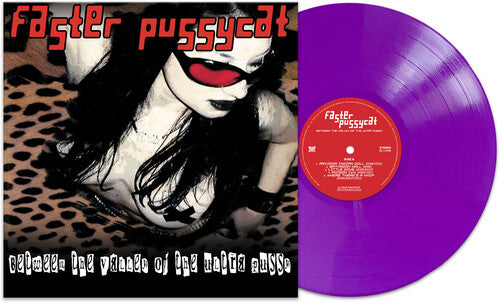 Faster Pussycat - Between The Valley Of The Ultra Pussy - Purple Vinyl Record