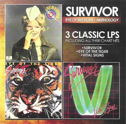 Survivor - 3 Classic Lps Including All Their Chart Hits - Music CD