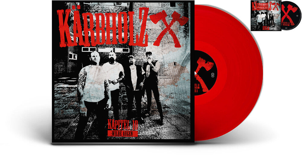 Kapitel 10: Wilde Augen - Transparent Red (W/Cd) [LP] Vinyl Record