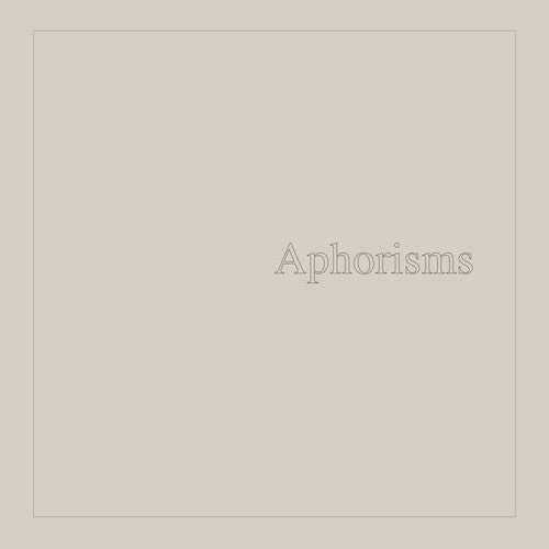 Graham Lambkin - Aphorisms Vinyl Record