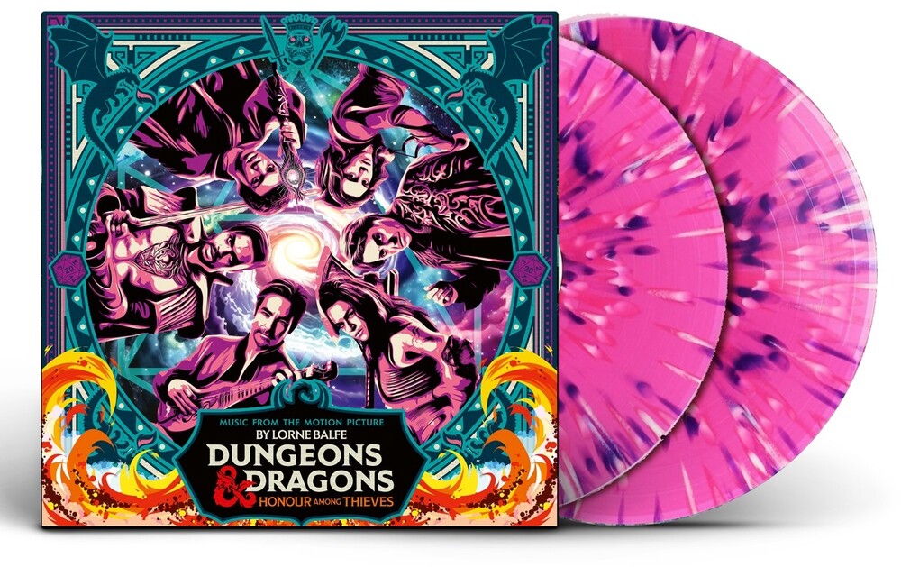 Lorne Balfe - Dungeons & Dragons: Honor Among Thieves (Soundtrack) [Dragon Fire Red 2 LP] Vinyl Record