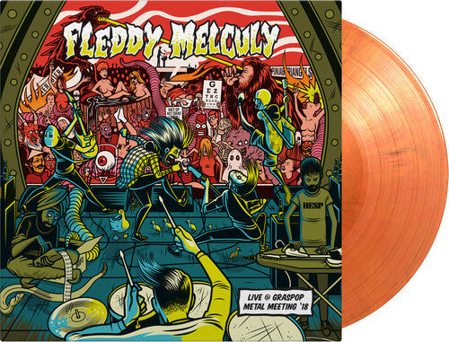 Fleddy Melculy - Live At Graspop Metal Meeting '18 [Orange] Vinyl Record