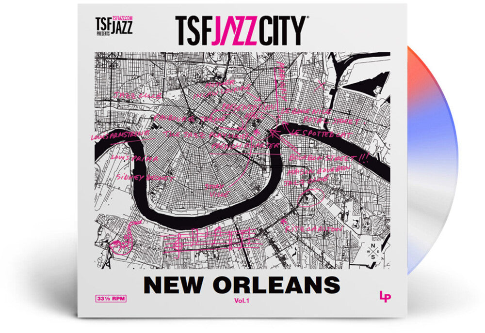 the album cover for Tsf Jazz City: New York / Various - Tsf Jazz City: New York / Various [Digipak] (Fra)