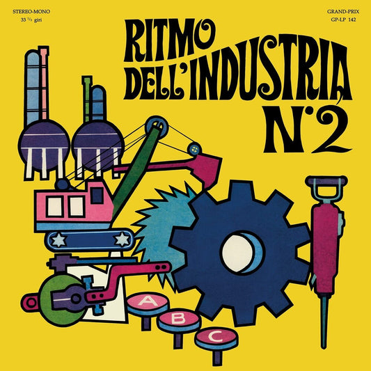 Alessandro Alessandroni  (Colv) (Ltd) (Ogv) (Ylw) - Ritmo Dell'industria N. 2 [Colored Vinyl] [Limited Edition] [180 Gram] (Ylw) Vinyl Record