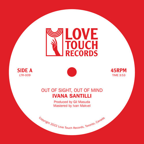 Santilli,ivana - Out Of Sight Out Of Mind B/w Air Of Love - Vinyl Record