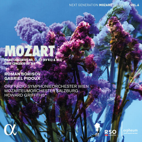 Mozart / Borisov / Pidoux / Griffiths - Piano Concertos Nos. 11 & 13 (k. 413 & 415) Oboe - Music CD