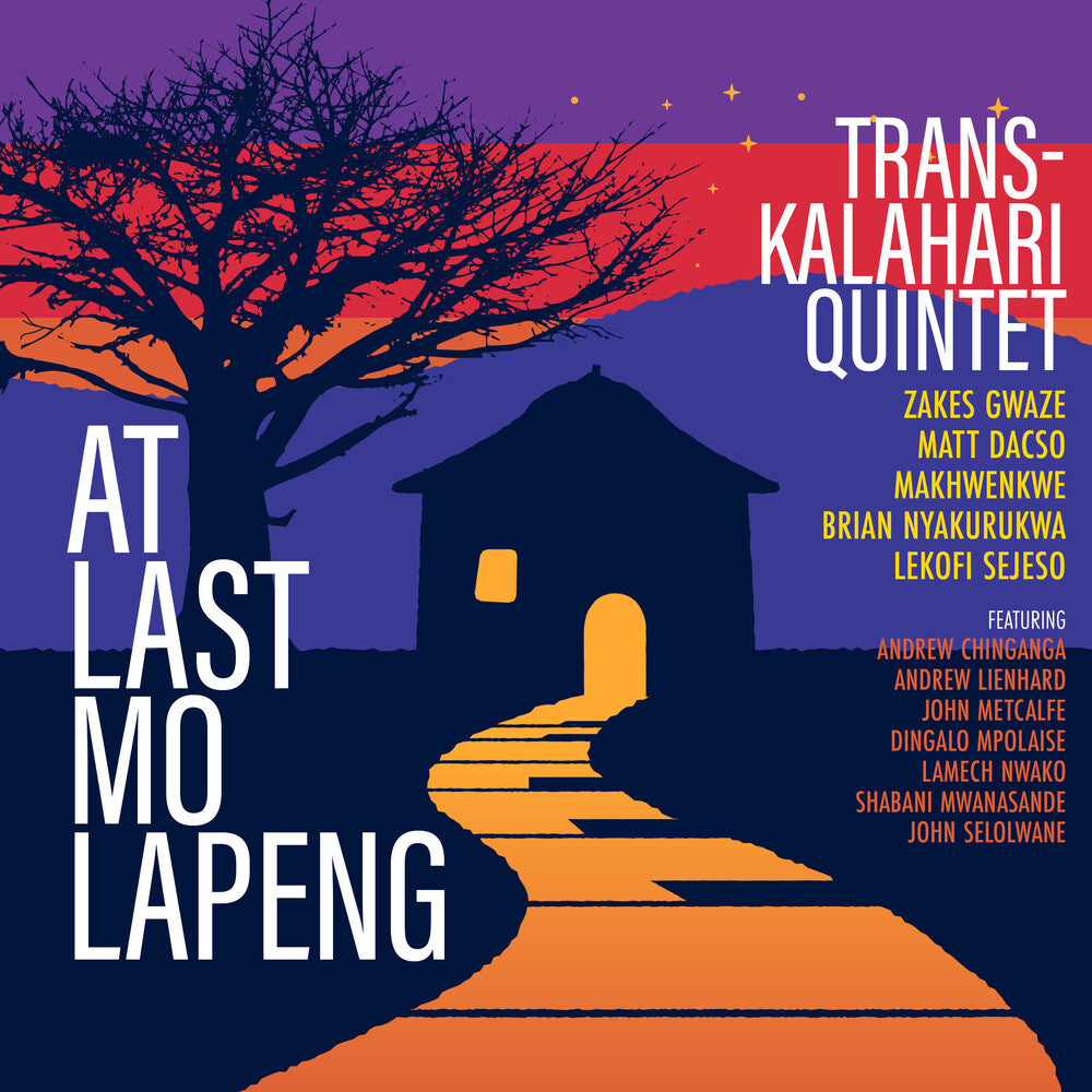 the album cover for Chinganga / Dacso / Trans-Kalahari Quintet - At Last Mo Lapeng