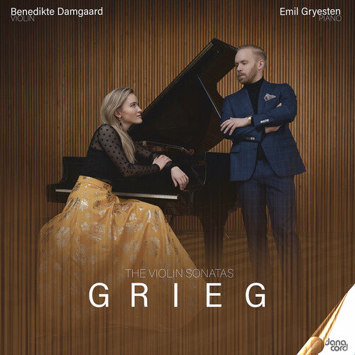 Grieg / Damgaard / Gryesten - Violin Sonatas - Music CD