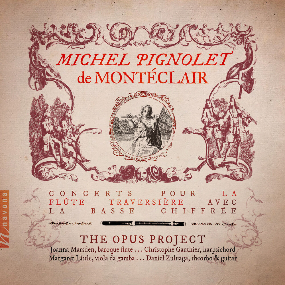 Concerts Pour La Flute Traversiere Avec La Basse Music CD