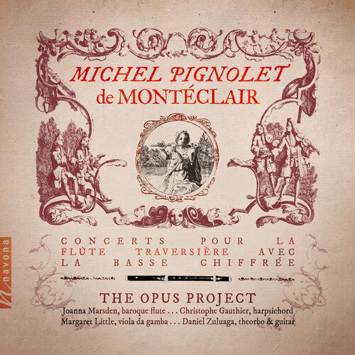 Monteclair / Marsden / Gauthier - Concerts Pour La Flute Traversiere Avec La Basse - Music CD