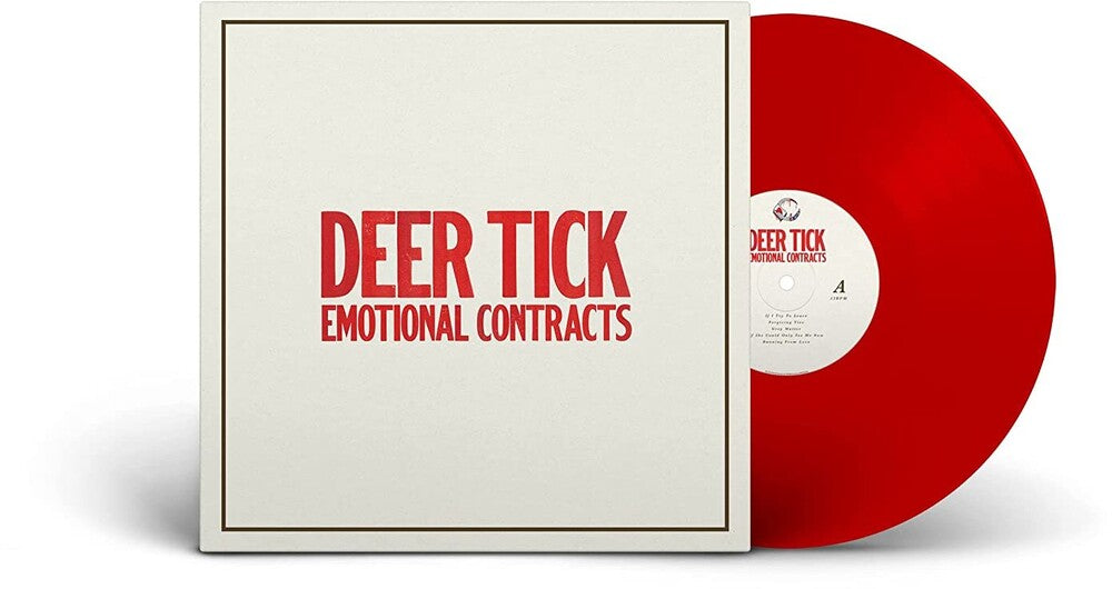 Deer Tick - Emotional Contracts [Opaque Red LP] Vinyl Record