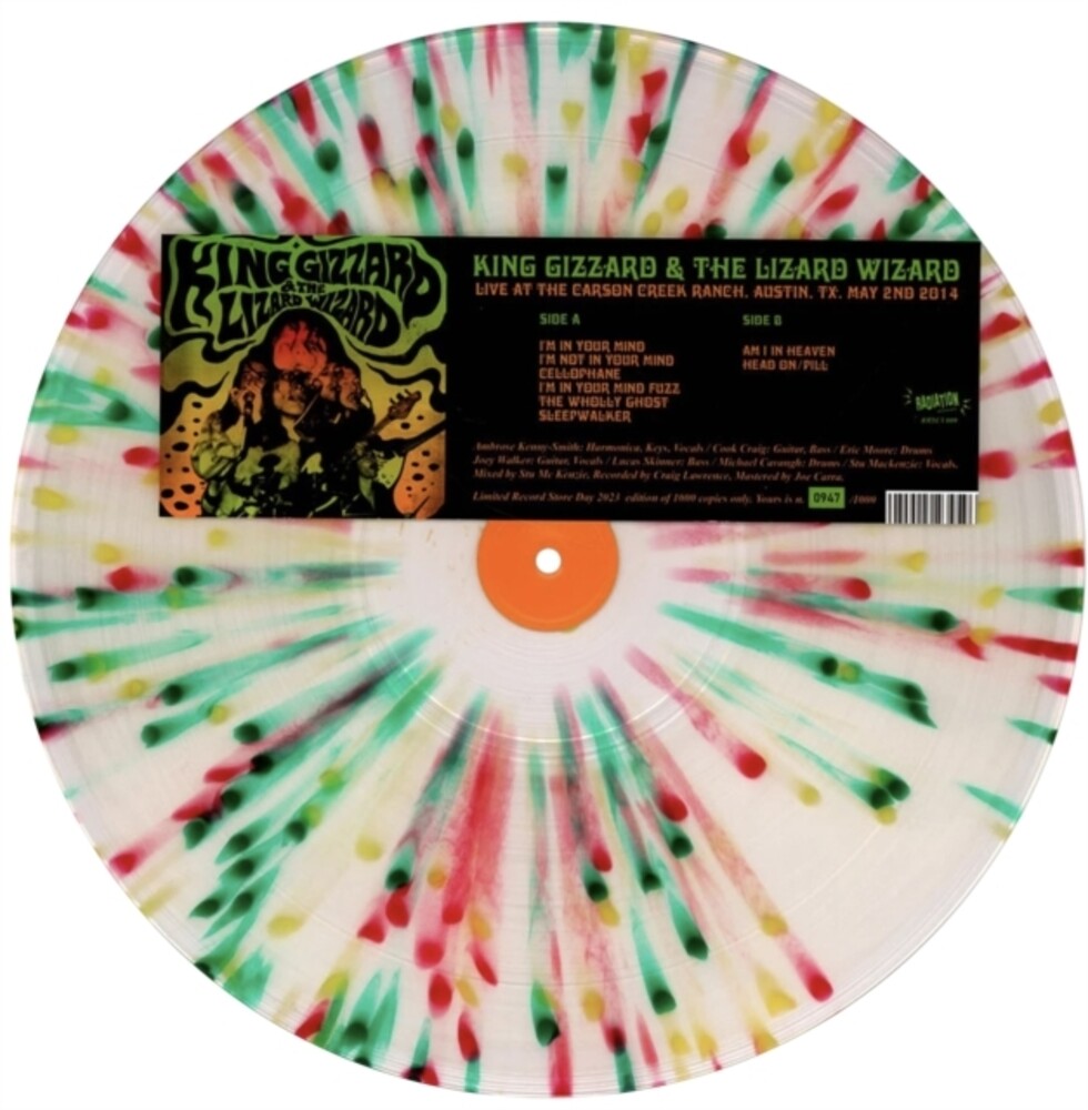 Live At The Carson Creek Ranch Austin Tx May 2nd [LP] Vinyl Record
