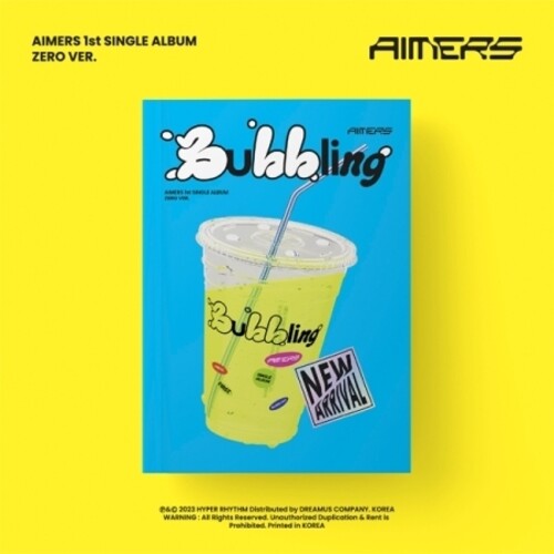 Aimers - 1st Single (bubbling) (zero Ver.) - Music CD