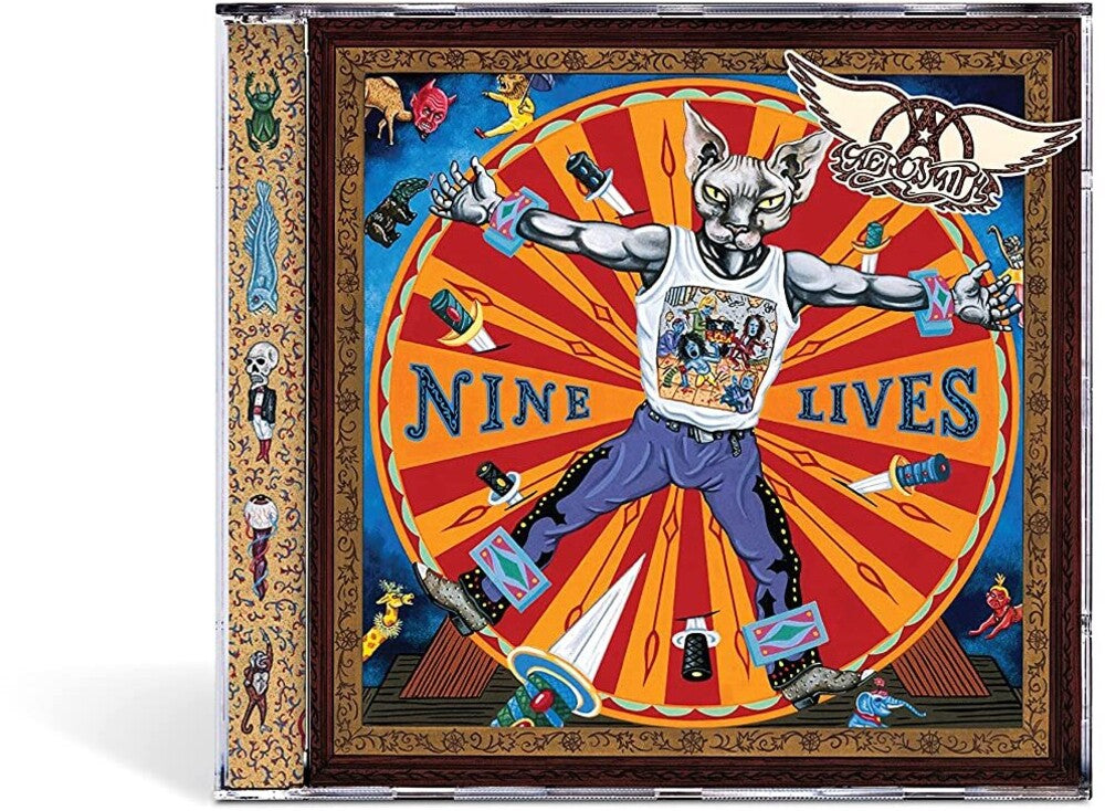 the album cover for Aerosmith - Nine Lives