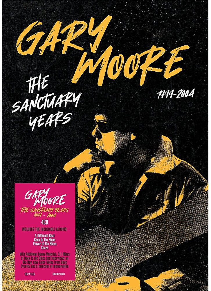 the album cover for Gary Moore - Sanctuary Years (Box)