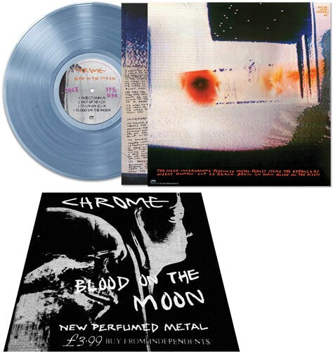 Chrome - Blood On The Moon - Ice Blue Vinyl Record