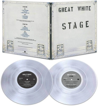 Great White - Stage [2LP Clear] Vinyl Record