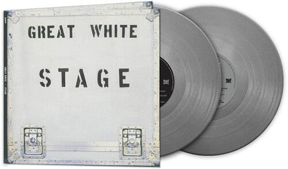 Great White - Stage [2LP Silver] Vinyl Record