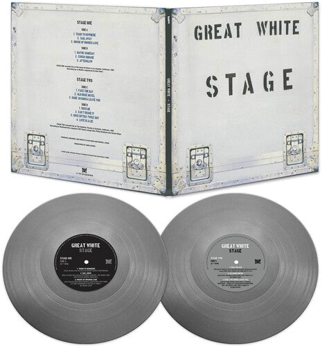 Great White - Stage [2LP Silver] Vinyl Record